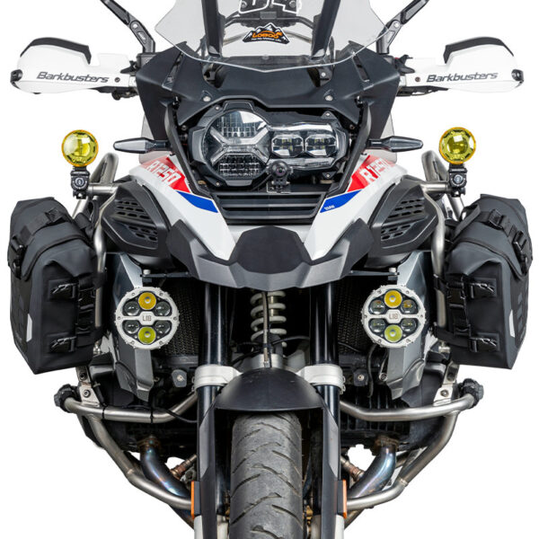 LOBOO WANDERER wodoodporne (IPX6) torby boczne 6L (para) montowane na gmole, czarne, 1 zestaw - 2 szt