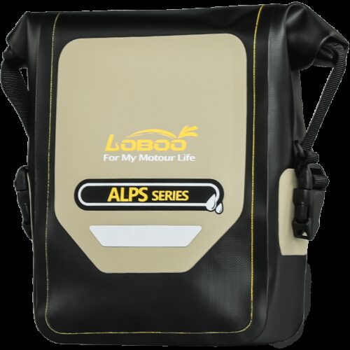 LOBOO Wodoodporna torba 5L biało-czarna