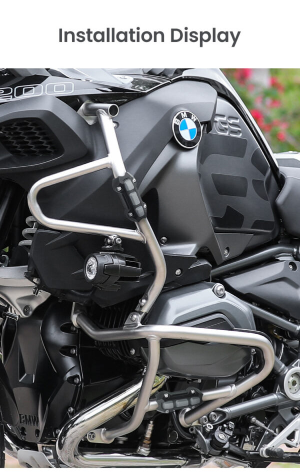 LOBOO Zderzak/Ślizg do gmoli o średnicy 25mm/1'', plastik konstrukcyjny + guma, czarny (2 szt)