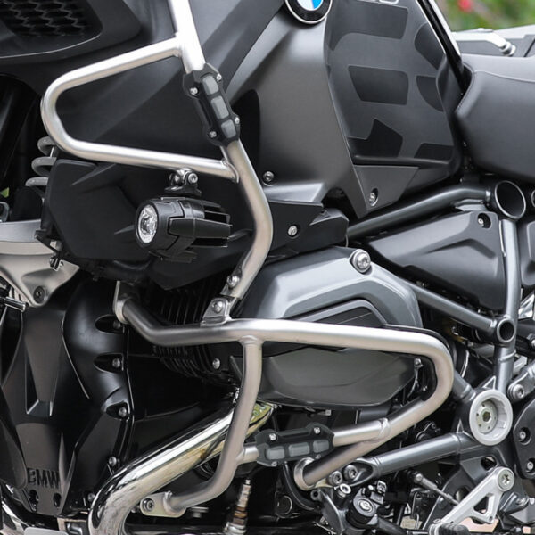 LOBOO Zderzak/Ślizg do gmoli o średnicy 25mm/1'', plastik konstrukcyjny + guma, czarny (2 szt)