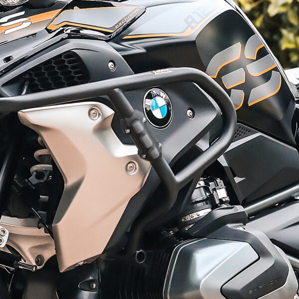 LOBOO Zderzak/Ślizg do gmoli o średnicy 25mm/1'', plastik konstrukcyjny + guma, czarny (2 szt)