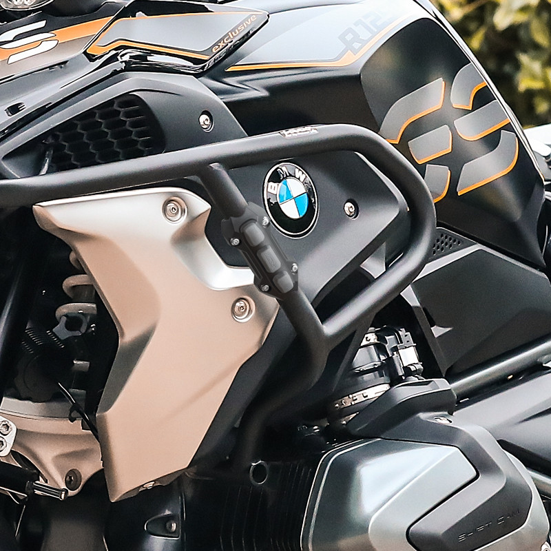 LOBOO Zderzak/Ślizg do gmoli o średnicy 25mm/1'', plastik konstrukcyjny + guma, czarny (2 szt)