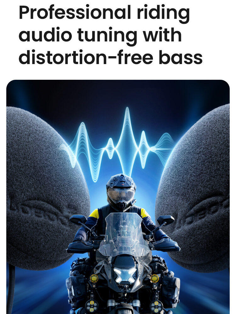 LOBOO Zestaw głosnomówiący BT do kasku (10.1.14001.001.71)