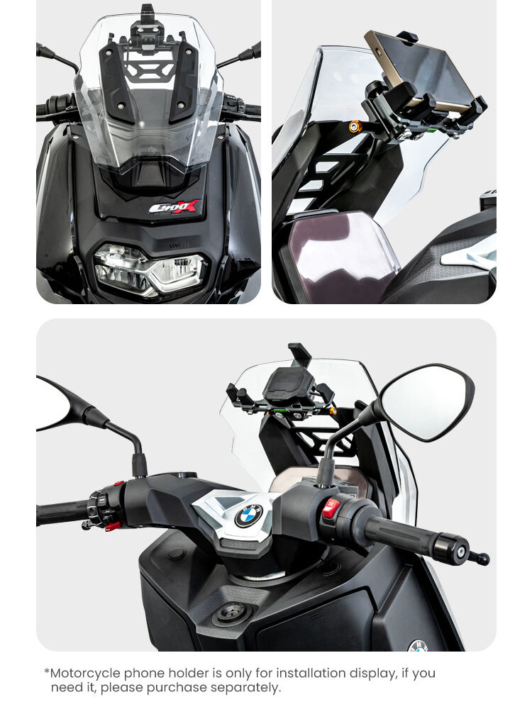 LOBOO Zestaw montażowy GPS do motocykli BMW C400X (2018-)