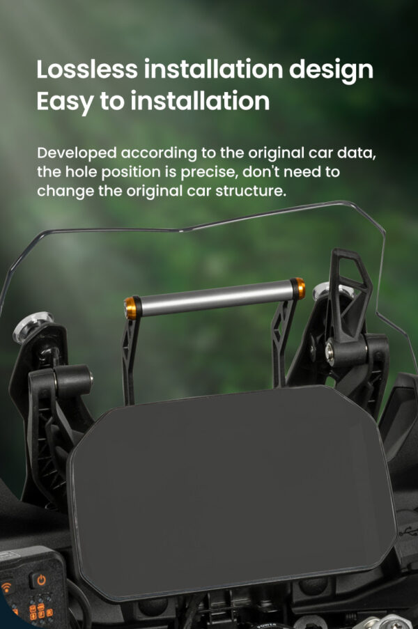 LOBOO Zestaw montażowy GPS do motocykli BMW, belka 12mm