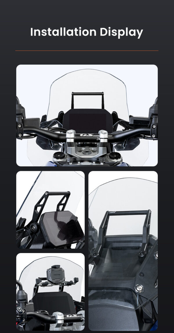 LOBOO Zestaw montażowy GPS do motocykli R1300GS (2023-)
