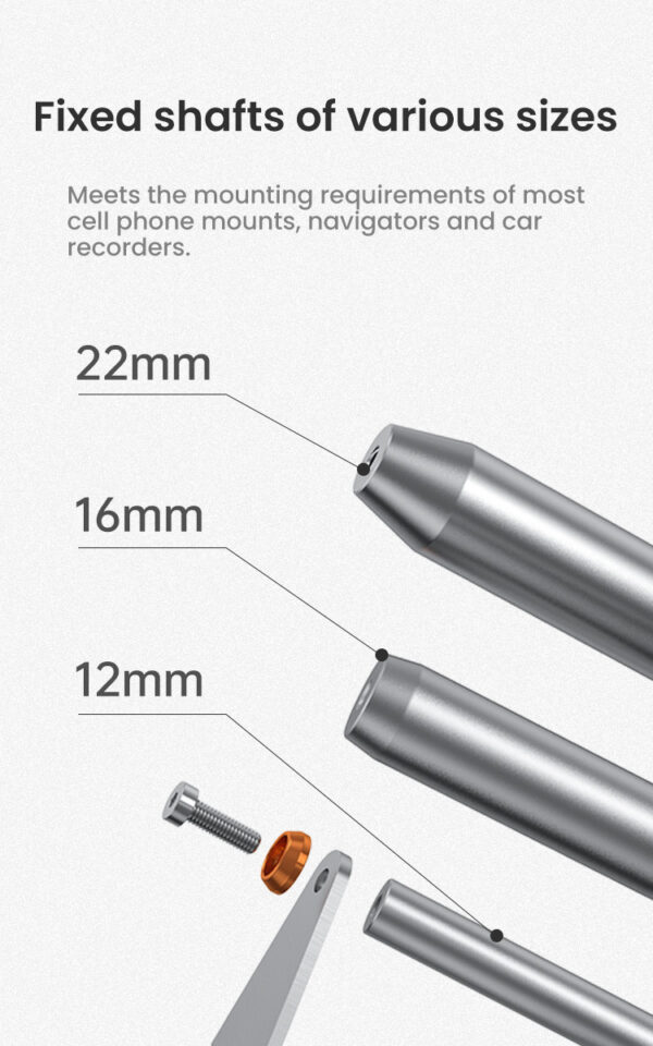 LOBOO Zestaw montażowy GPS do motocykli KTM790ADV/R/KTM390ADV (2021-), Husqvarna Norden 901 (2023-) belka 12mm