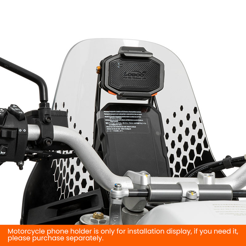 LOBOO Zestaw montażowy GPS do motocykli DUCATI DESERT X (2023-) belka 12mm