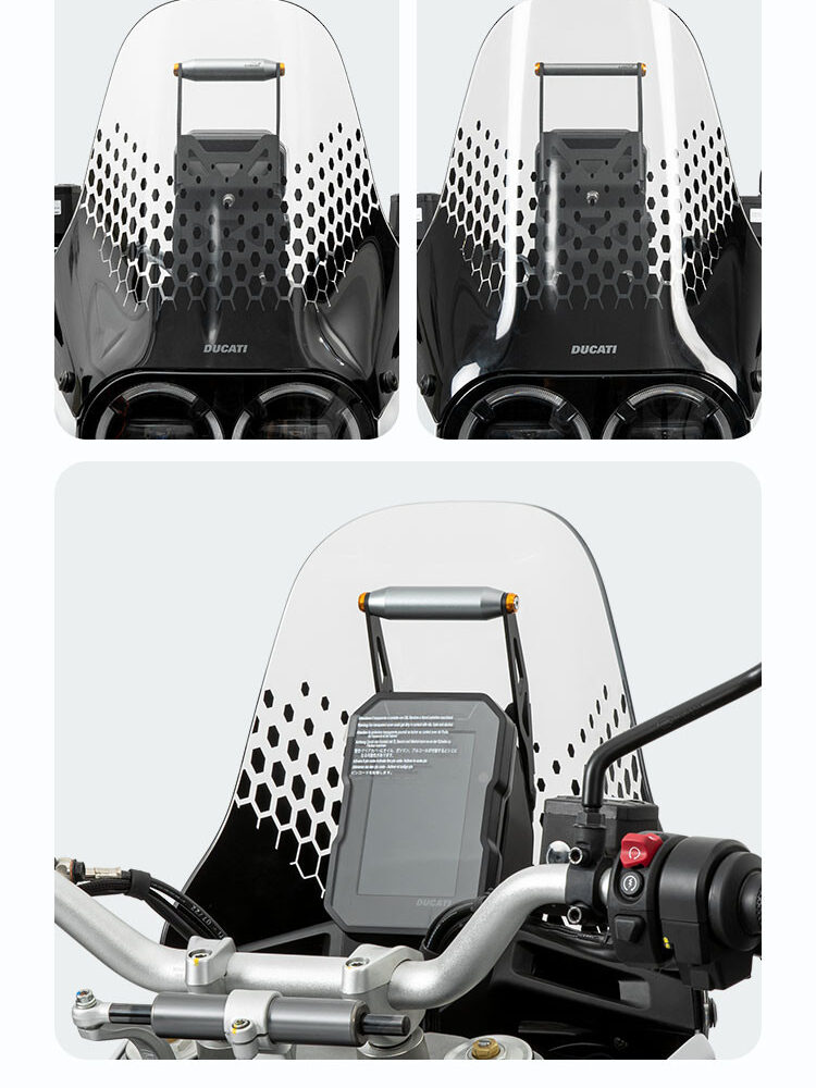 LOBOO Zestaw montażowy GPS do motocykli DUCATI DESERT X (2023-) belka 12mm