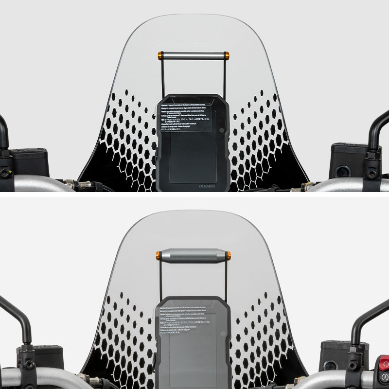 LOBOO Zestaw montażowy GPS do motocykli DUCATI DESERT X (2023-) belka 12mm