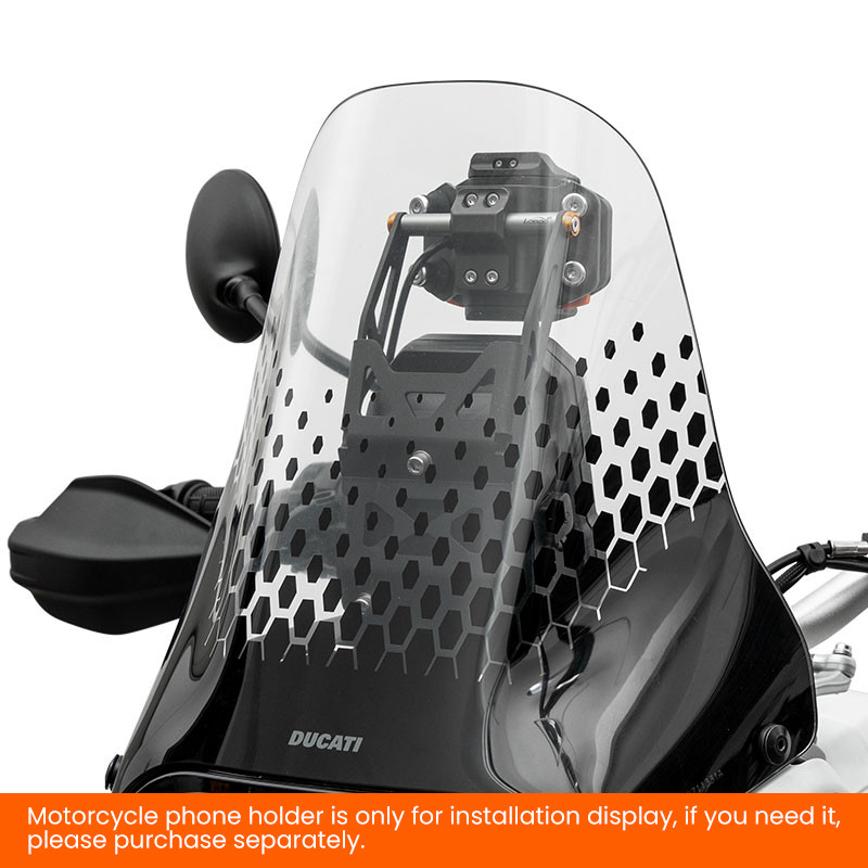 LOBOO Zestaw montażowy GPS do motocykli DUCATI DESERT X (2023-) belka 12mm