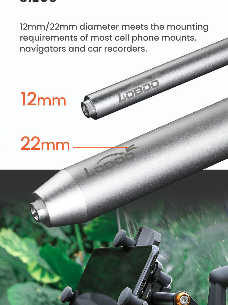 LOBOO Zestaw montażowy GPS do motocykli CFMOTO 800MT (2023-) belka 12mm