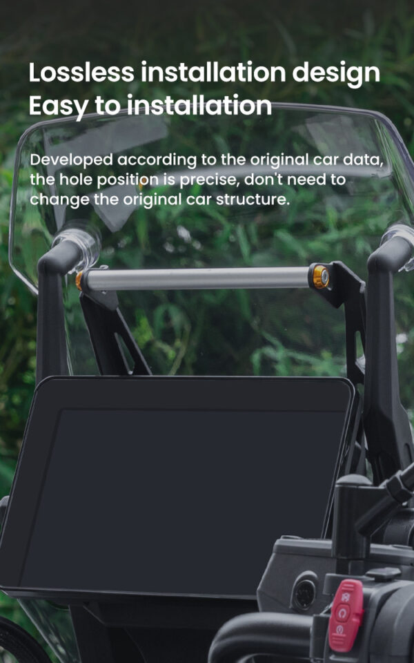 LOBOO Zestaw montażowy GPS do motocykli CFMOTO 800MT (2023-) belka 12mm