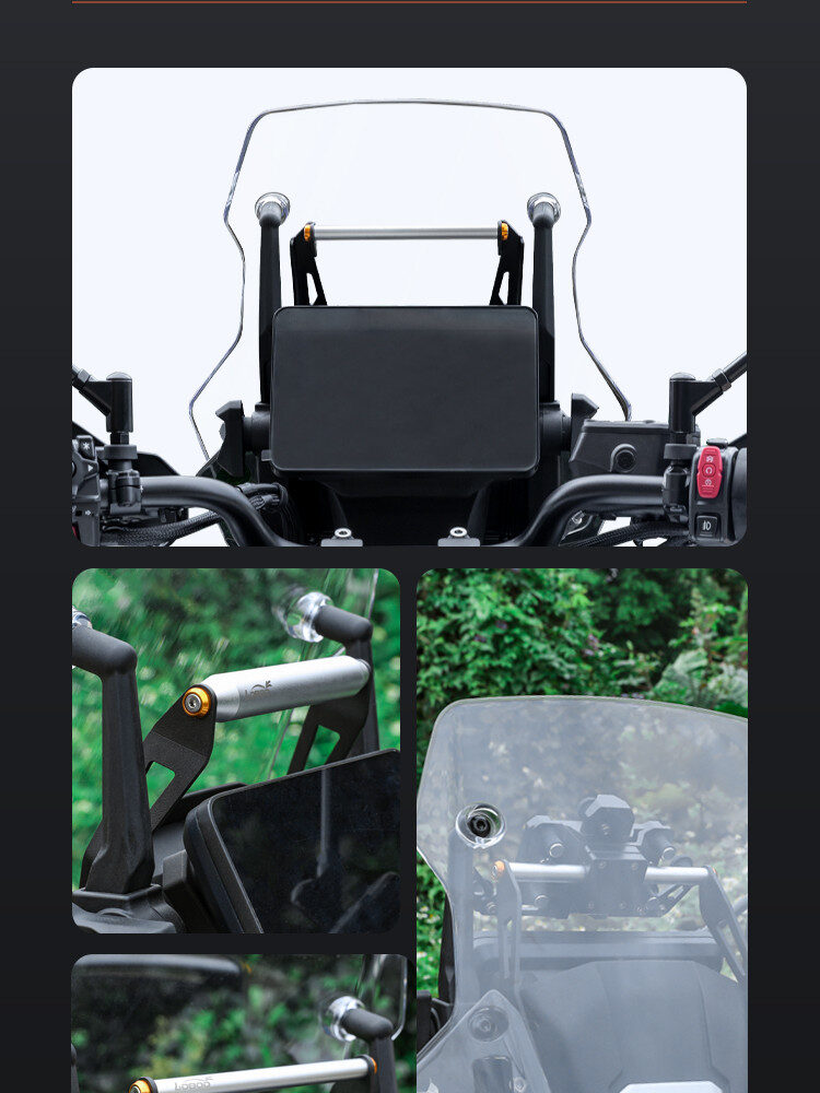 LOBOO Zestaw montażowy GPS do motocykli CFMOTO 800MT (2023-) belka 12mm