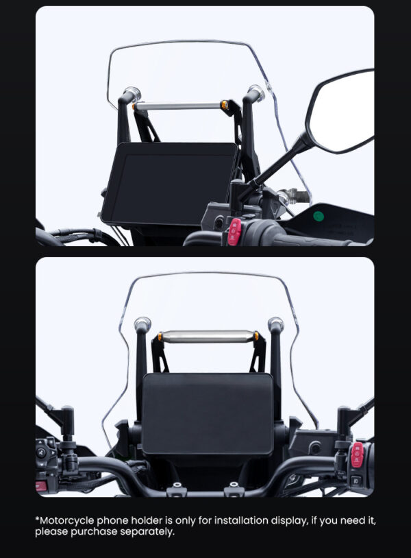 LOBOO Zestaw montażowy GPS do motocykli CFMOTO 800MT (2023-) belka 12mm