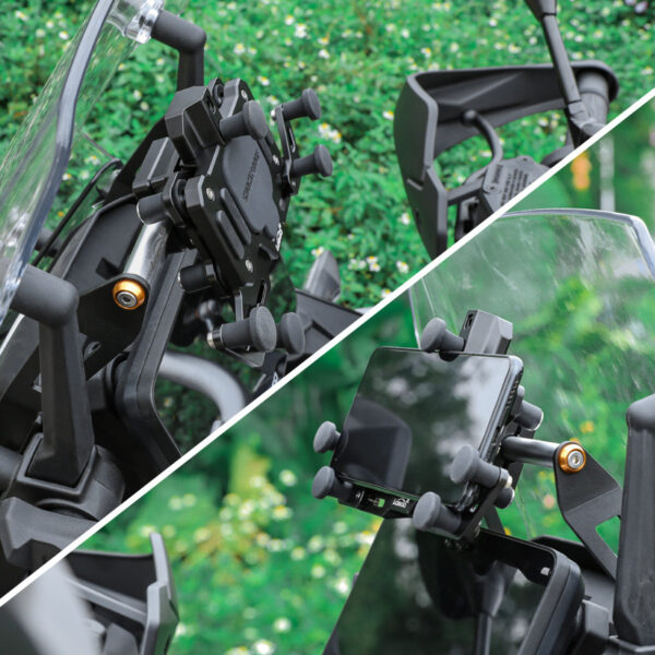 LOBOO Zestaw montażowy GPS do motocykli CFMOTO 800MT (2023-) belka 12mm