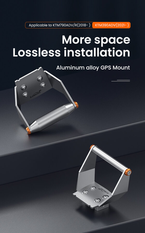 LOBOO Zestaw montażowy GPS do KTM 790 ADVENTURE (2024-) KTM 890 ADVENTURE (2024-) belka 22mm