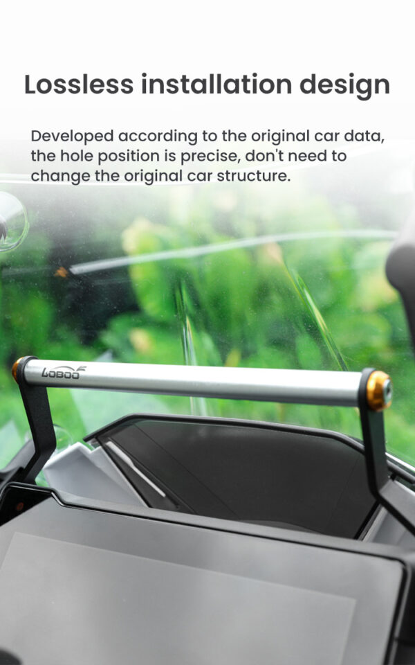 LOBOO Zestaw montażowy GPS do motocykli KTM 1290 Super Adventure (2022-) belka 12mm