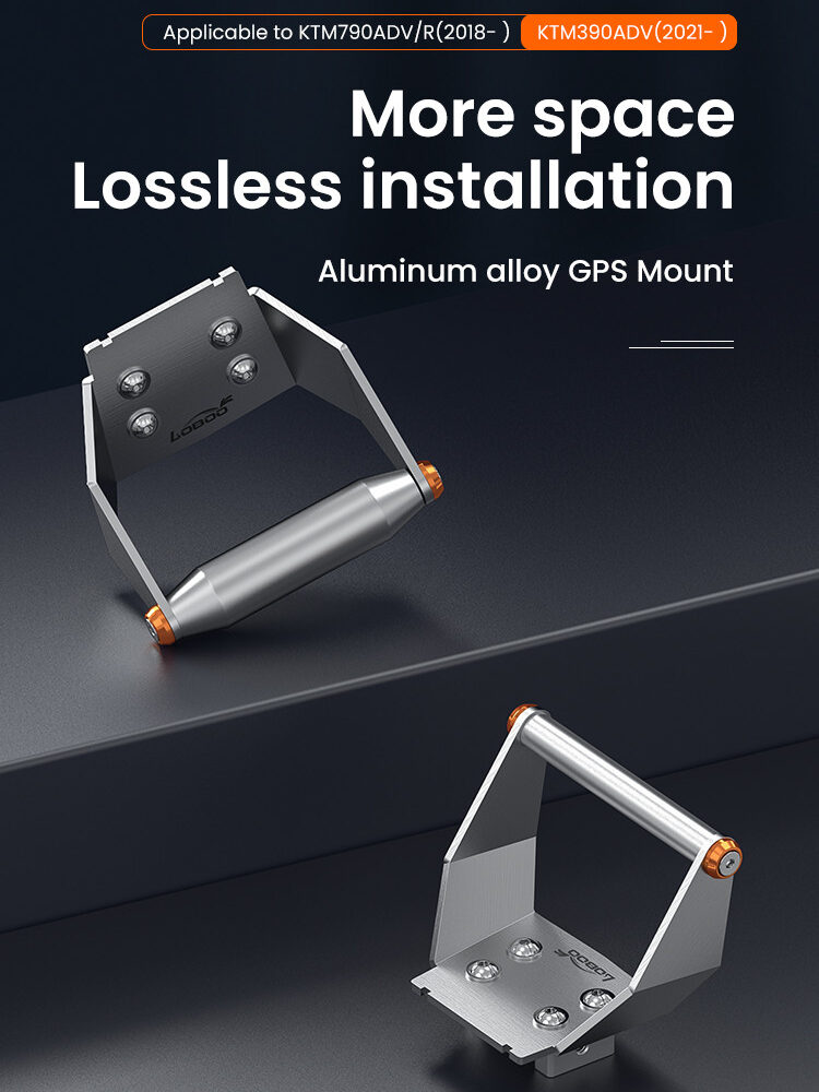 LOBOO Zestaw montażowy GPS do motocykli KTM 790 ADVENTURE (2024-) KTM 890 ADVENTURE (2024-) belka 12mm