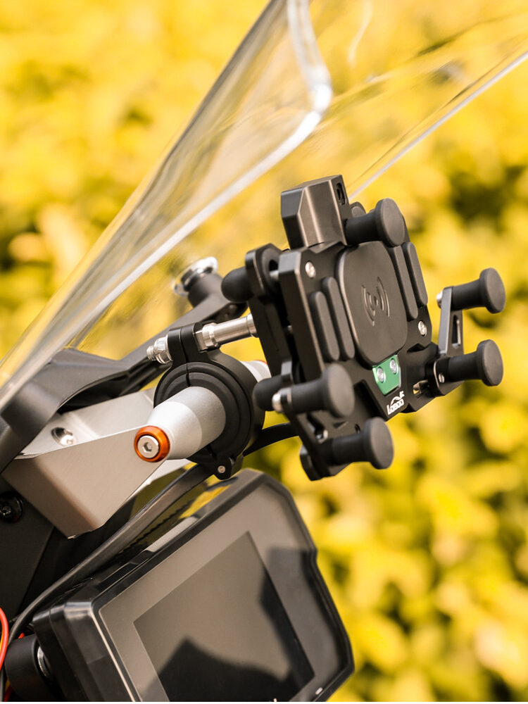 LOBOO Zestaw montażowy GPS do motocykli KTM 790 ADVENTURE (2024-) KTM 890 ADVENTURE (2024-) belka 12mm