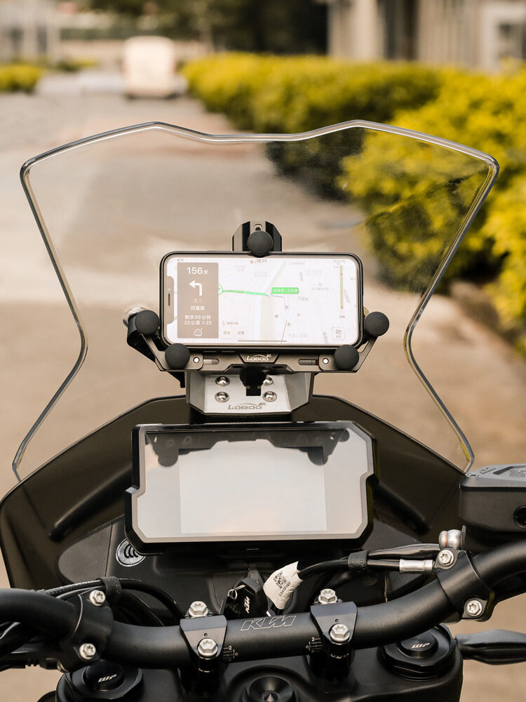 LOBOO Zestaw montażowy GPS do motocykli KTM 790 ADVENTURE (2024-) KTM 890 ADVENTURE (2024-) belka 12mm
