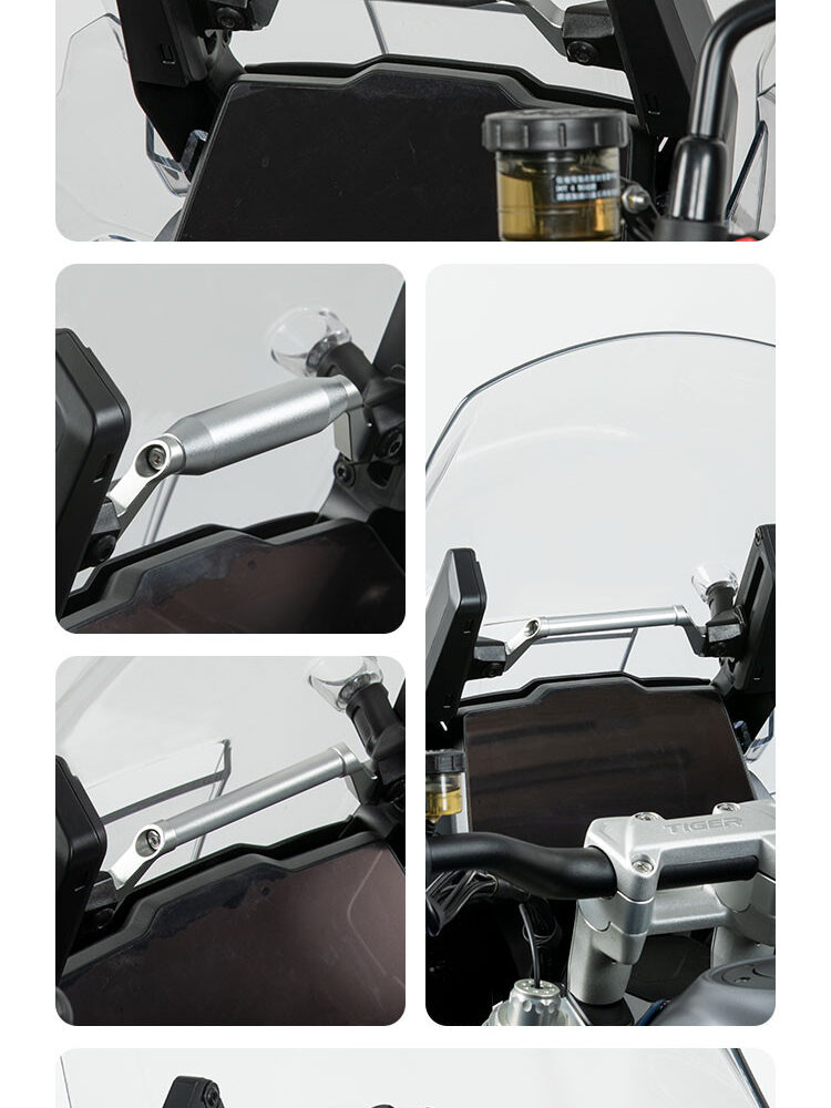 LOBOO Zestaw montażowy GPS do motocykli Triumph Tiger1200GT PRO (2023-) belka 22mm